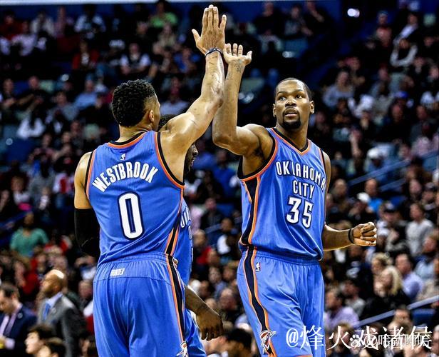威少一战超邓肯，阿门20+12杜兰特锁死中投王，火箭送国王4连败